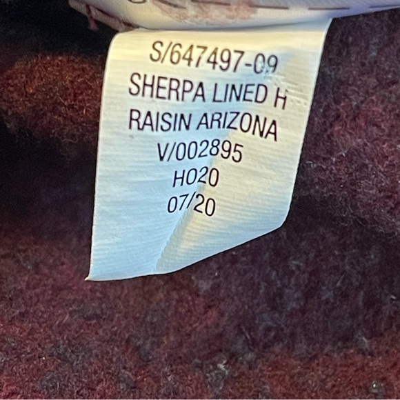 Old Navy Women's Sherpa Lined Hoodie Raisin Arizona Size Large 647497-09 - Picture 7 of 8